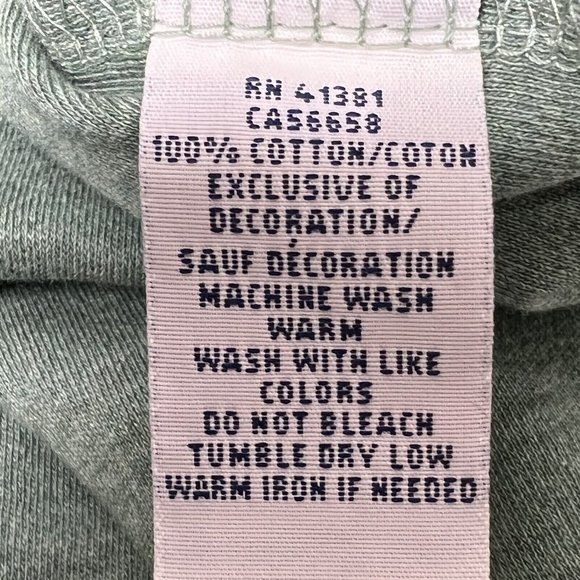 Polo Ralph Lauren L/S Shirt Men's Size XL Heathered Green White Pony Smooth - Picture 10 of 10